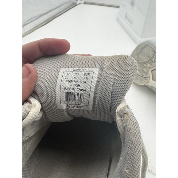 KSwiss‎ KaySwiss Bigshot Women’s Tennis Sneaker Shoe Grey/white  - US Size 7.5 - Picture 13 of 13